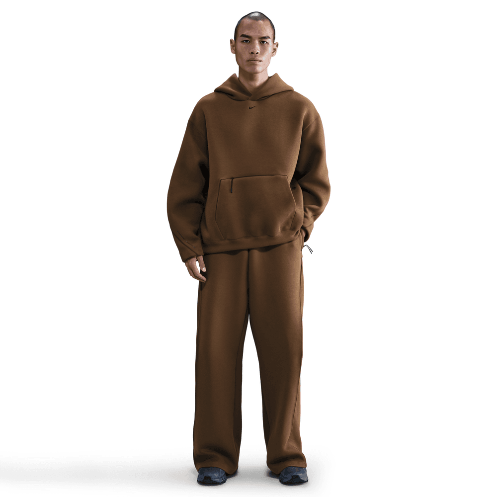 Nike Tech FLC LOS-Fit Open Hem Pant 'Mosswood Brown/BLK|HV6541-235