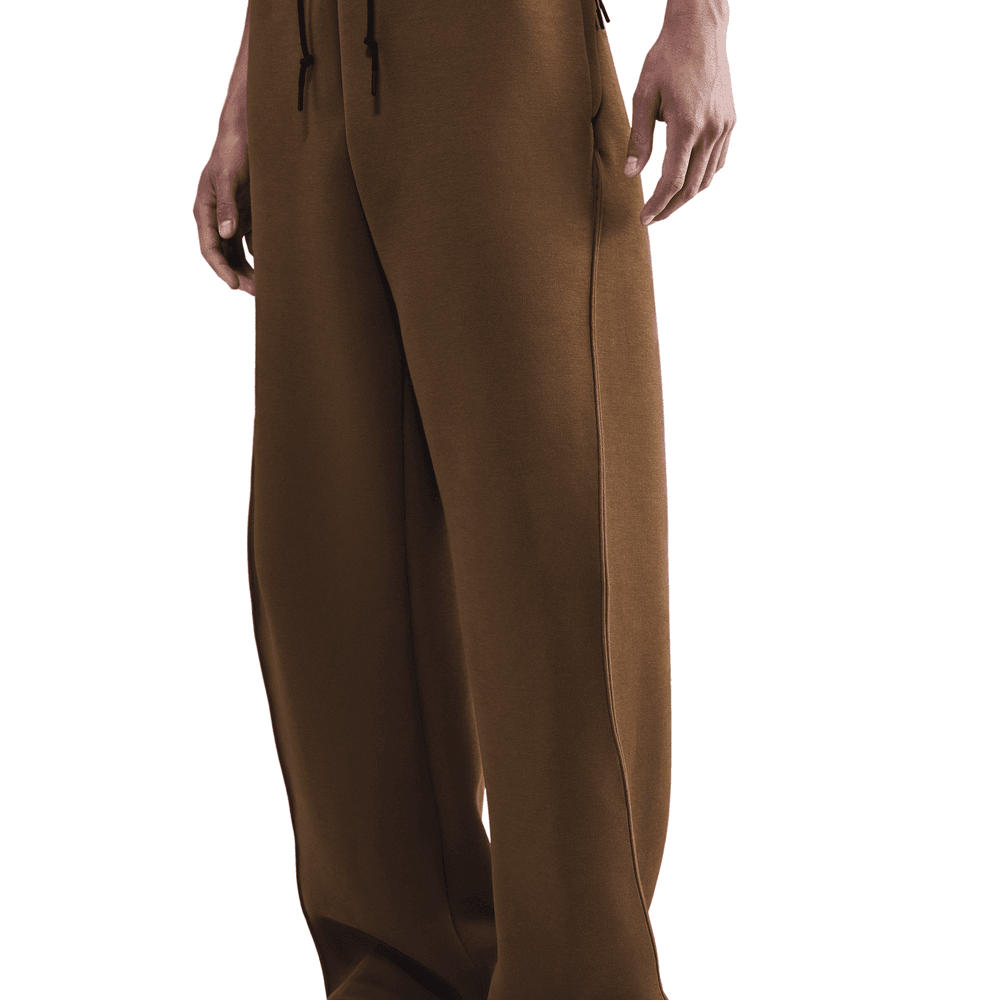 Nike Tech FLC LOS-Fit Open Hem Pant 'Mosswood Brown/BLK|HV6541-235