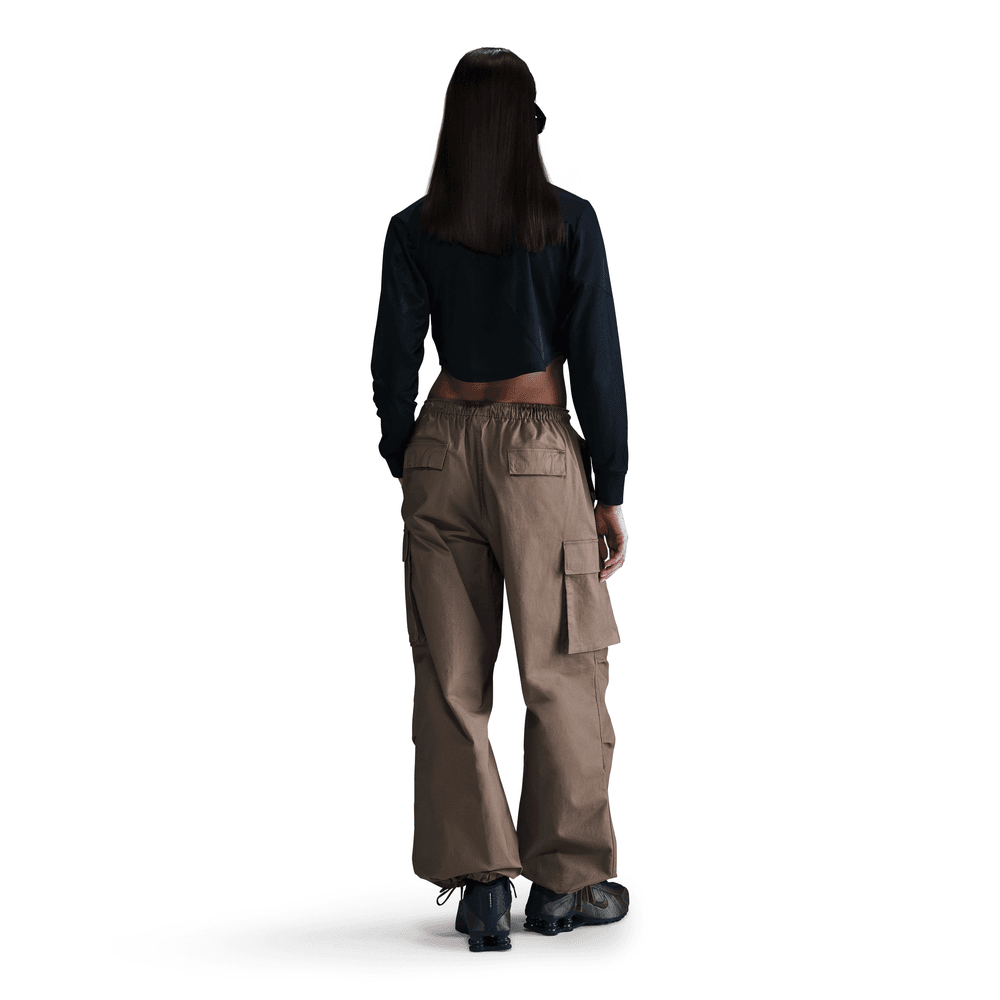 Wmns Nike Sportswear OVS Cargo Pant 'Mink Brown/Sail|IB1058-214|TF