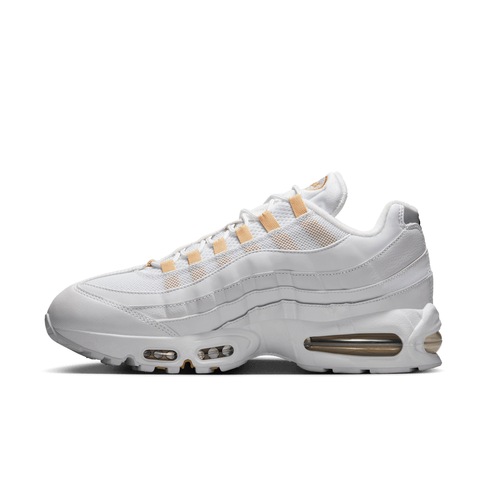 Nike Air Max 95 OG 'White/Metallic Gold-Black-Pearl Grey|IB1667