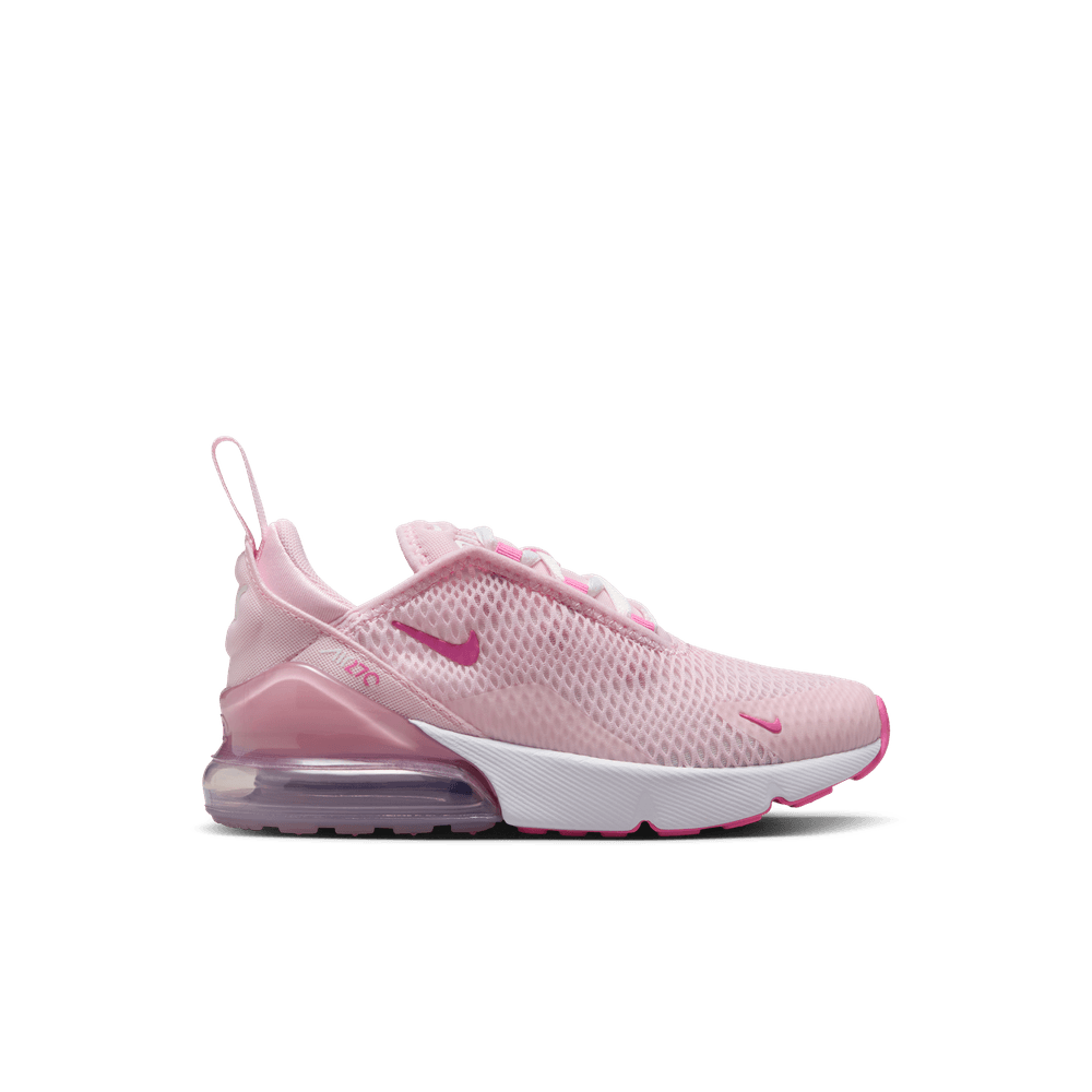womens nike 270 pink and white