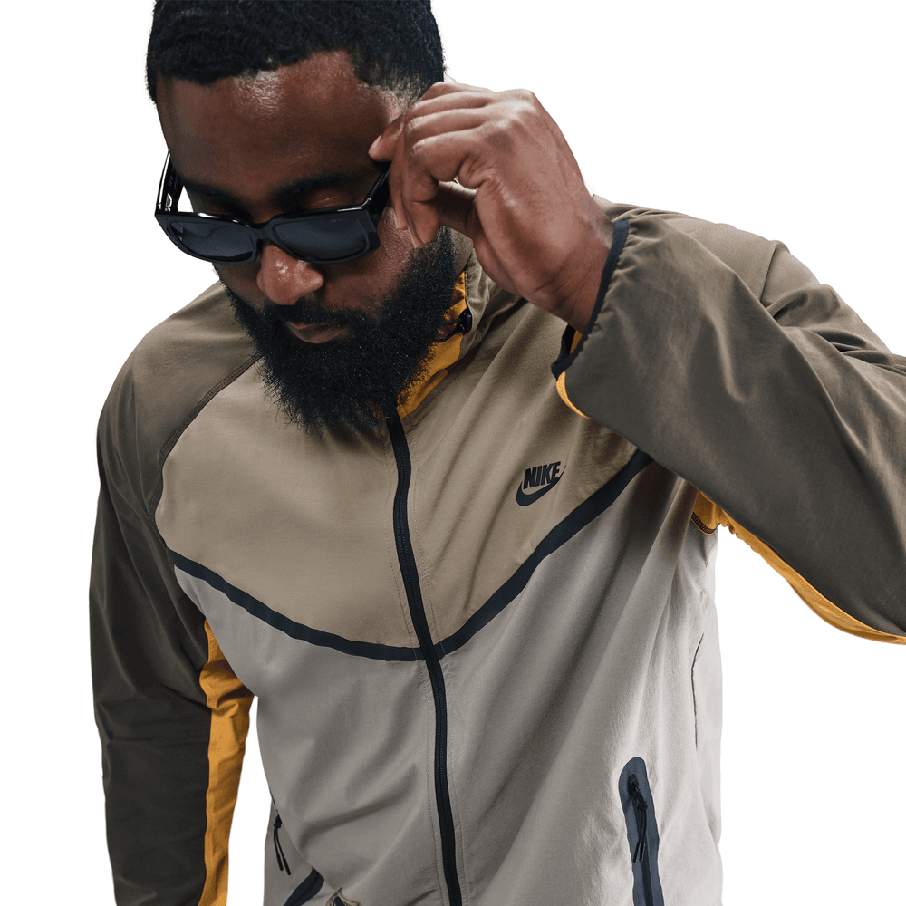 Nike Tech Woven Windrunner FZ Jacket 'Neutral OLV/Sundial|IB8956