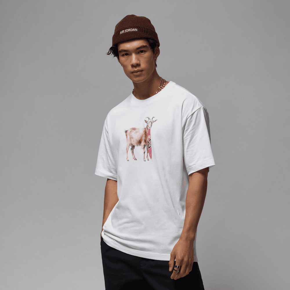 Air Jordan Tee FA25 'White/Black|IF0786-100|Top Fashion