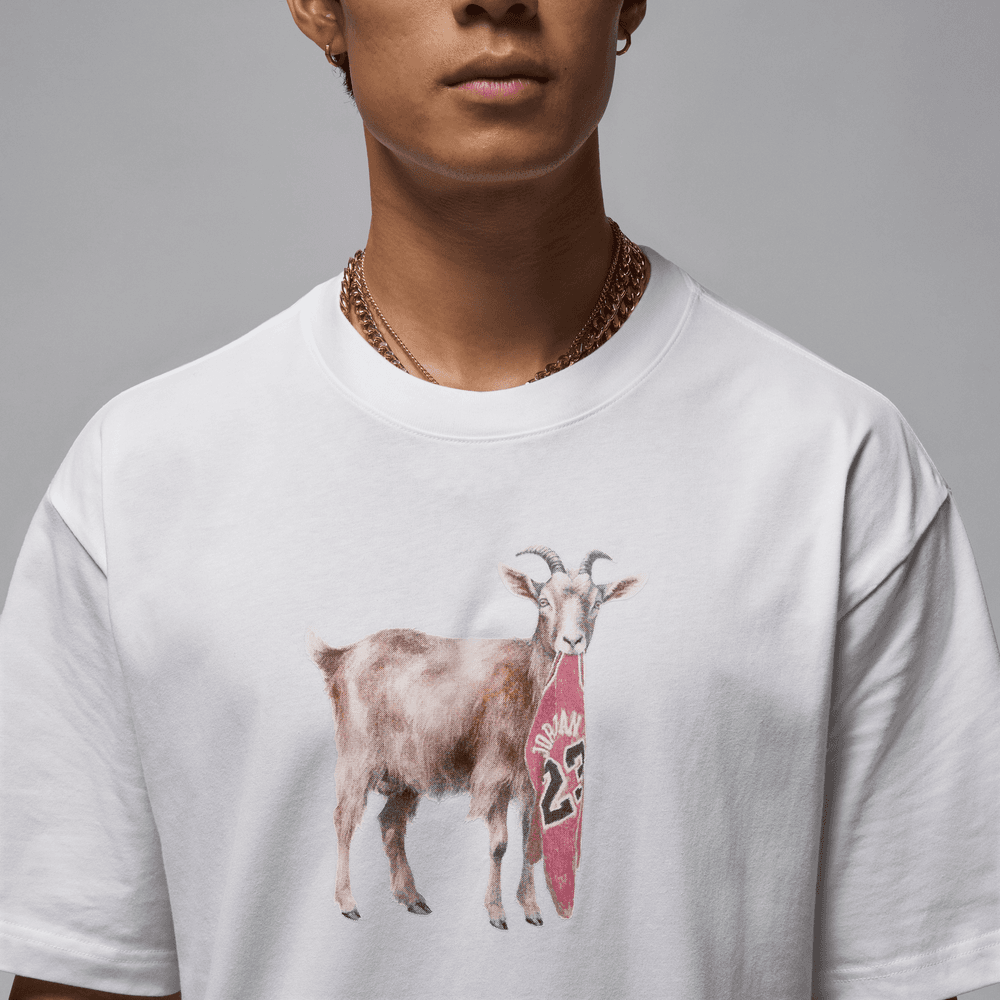 Air Jordan Tee FA25 'White/Black|IF0786-100|Top Fashion
