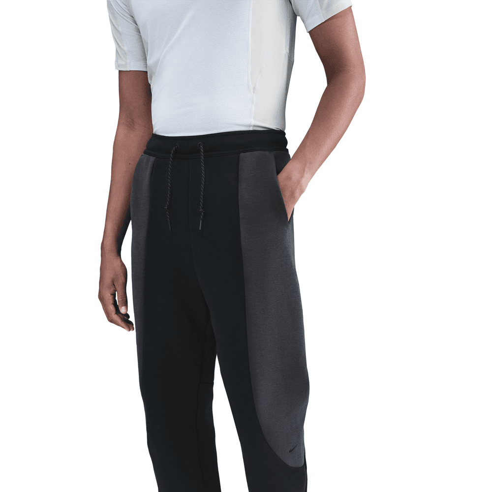 Nike Tech FLC CLR Block OPN Hem Pant 'BLK/Anthracite-BLK|IF1323