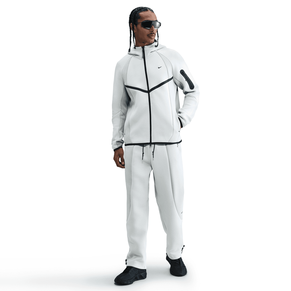 Nike Tech FLC CLR BLC WND ZP JCK'LGT SIL/LGT SMK GRY-BLK|IF1325