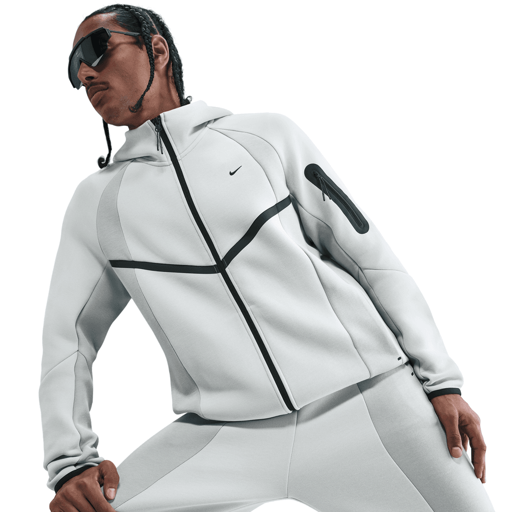 Nike Tech FLC CLR BLC WND ZP JCK'LGT SIL/LGT SMK GRY-BLK|IF1325 Nike Tech FLC CLR BLC WND ZP JCK'LGT SIL/LGT SMK GRY-BLK|IF1325