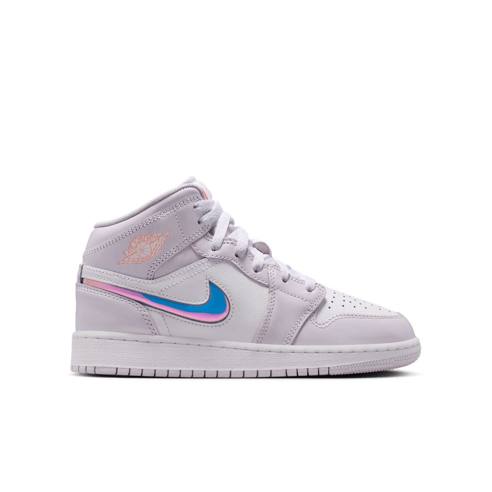 GS Air Jordan 1 Mid SE 'Barely Grape/Atomic Pink-White|IM4419-500 GS Air Jordan 1 Mid SE 'Barely Grape/Atomic Pink-White|IM4419-500