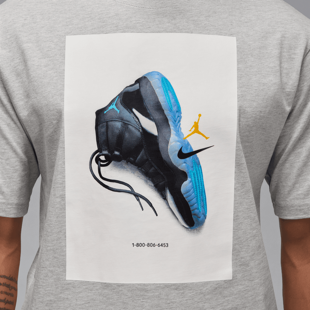 Air Jordan グレー Tシャツ Air Jordan Brooklyn Tee 'Grey Heather|IM6503-050|Top Fashion