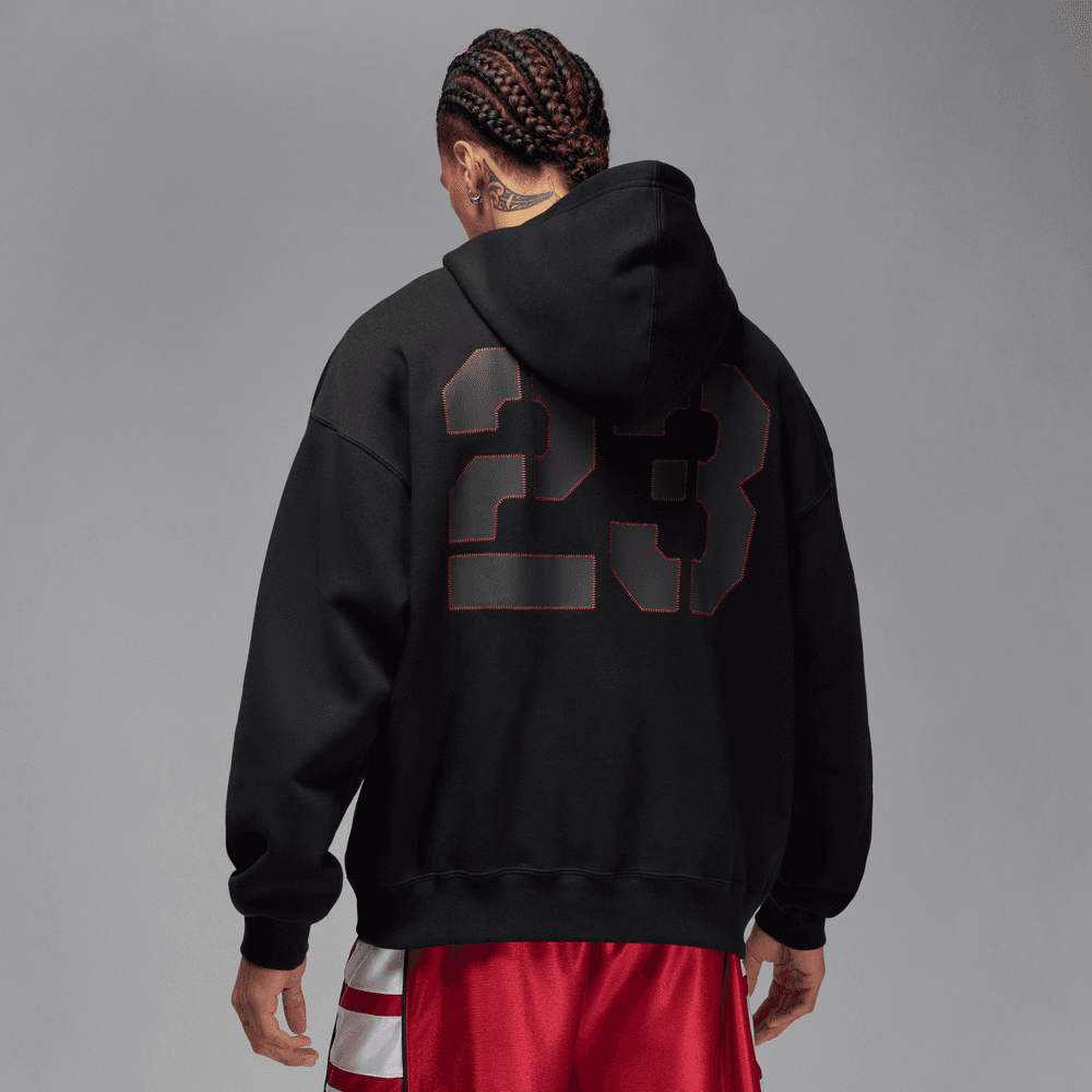 Air Jordan Brooklyn Oversized CLD Hoodie 'Black|IM7943-010|Top Fashion