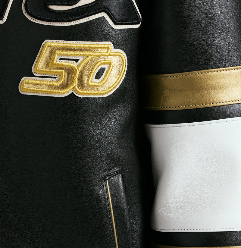 Avirex Gold Anniversary Legend Jacket 'Black|AVS251O05-BLK|Top Fashion