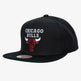 M&N NBA Chicago Bulls Top Spot Snapback Hat