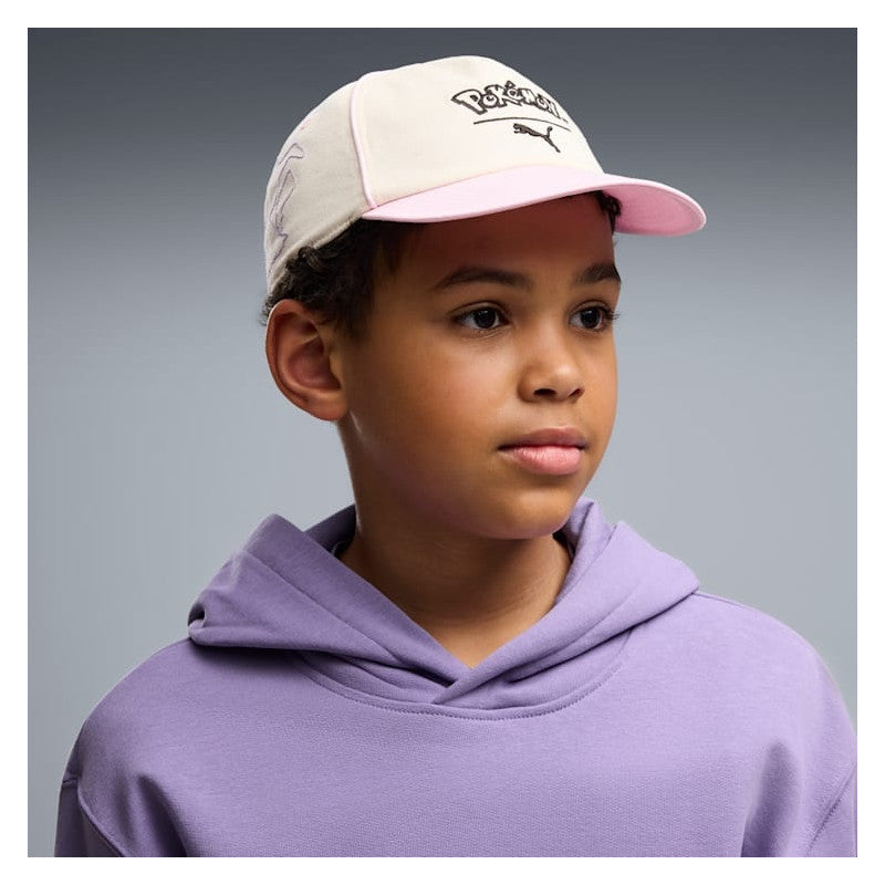 Kids Puma X Pokemon Dad Cap 'Alpine Snow/Pearl Pink' – Top Fashion