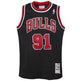 Kids M&N Chicago Bulls Swingman Jersey Dennis Rodman