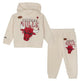 Kids M&N Chicago Bulls Hang Time Fleece Set
