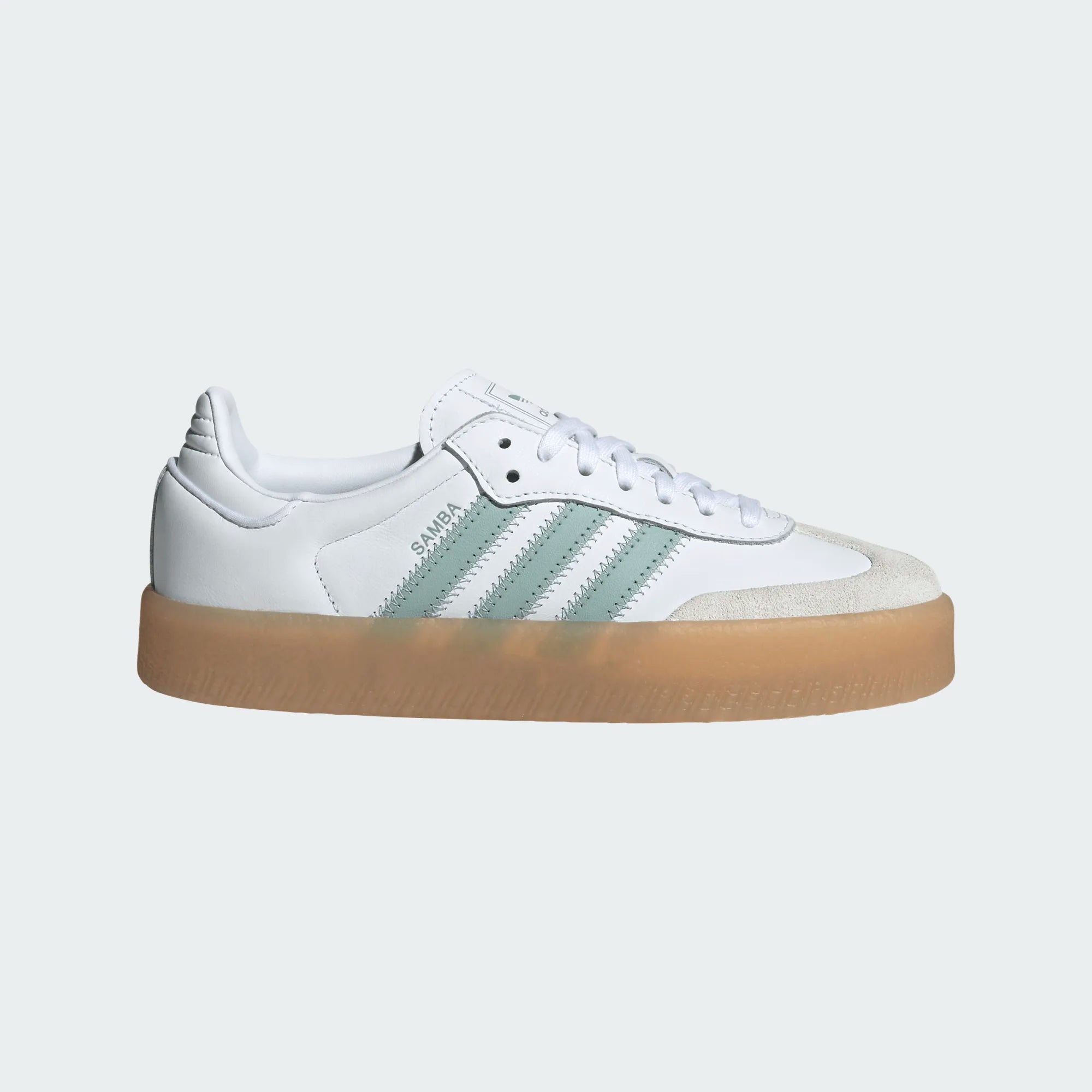 adidas Womens Originals Sambae - Shoes Wonder Blue/Off White/White Size 08.0 adidas Womens Originals Sambae - Shoes Wonder Blue/Off White/White Size 08.0