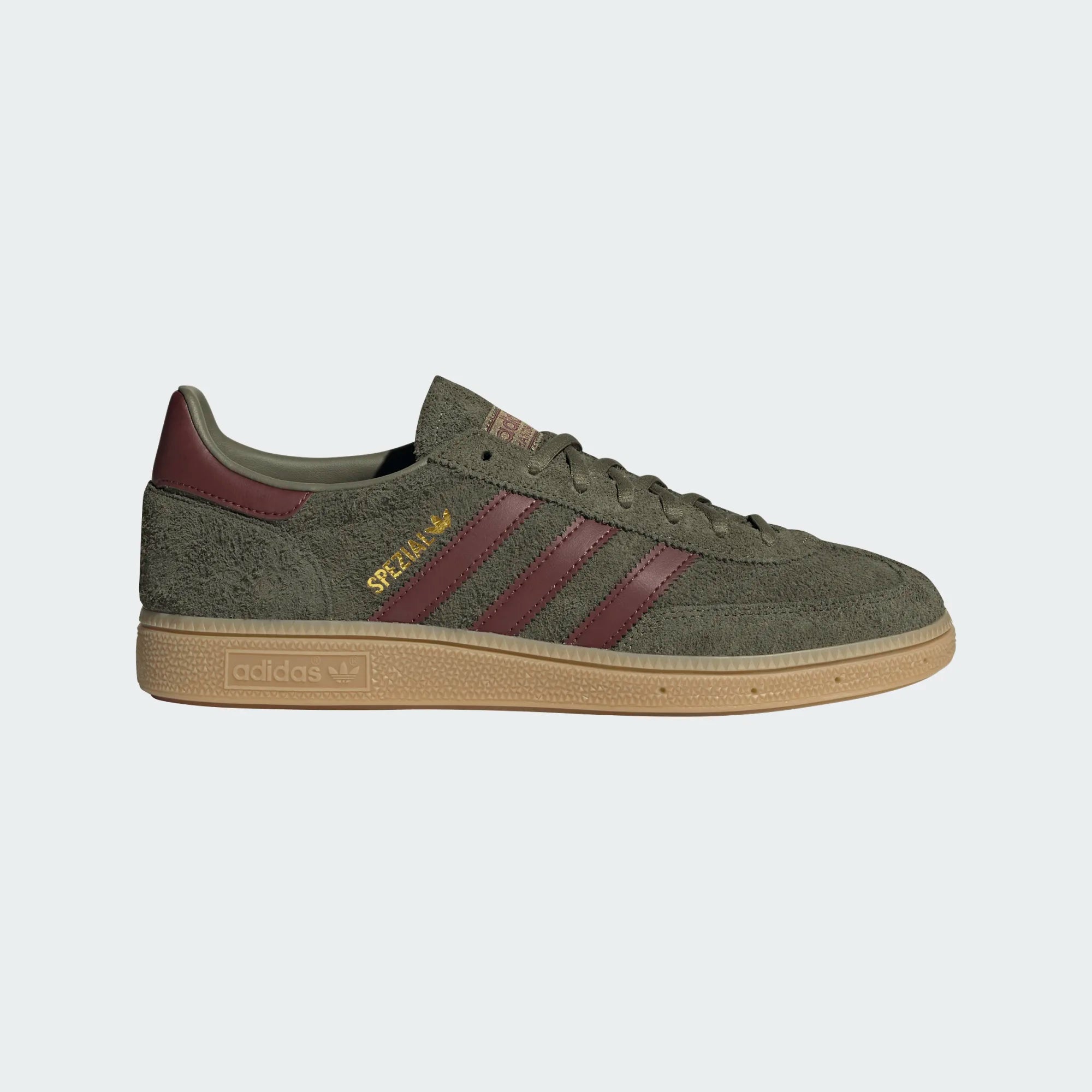 adidas Handball Spezial Shoes - Men's - Focus Olive Green / Fox Brown / Gum - 10 adidas Handball Spezial Shoes - Men's - Focus Olive Green / Fox Brown / Gum - 10