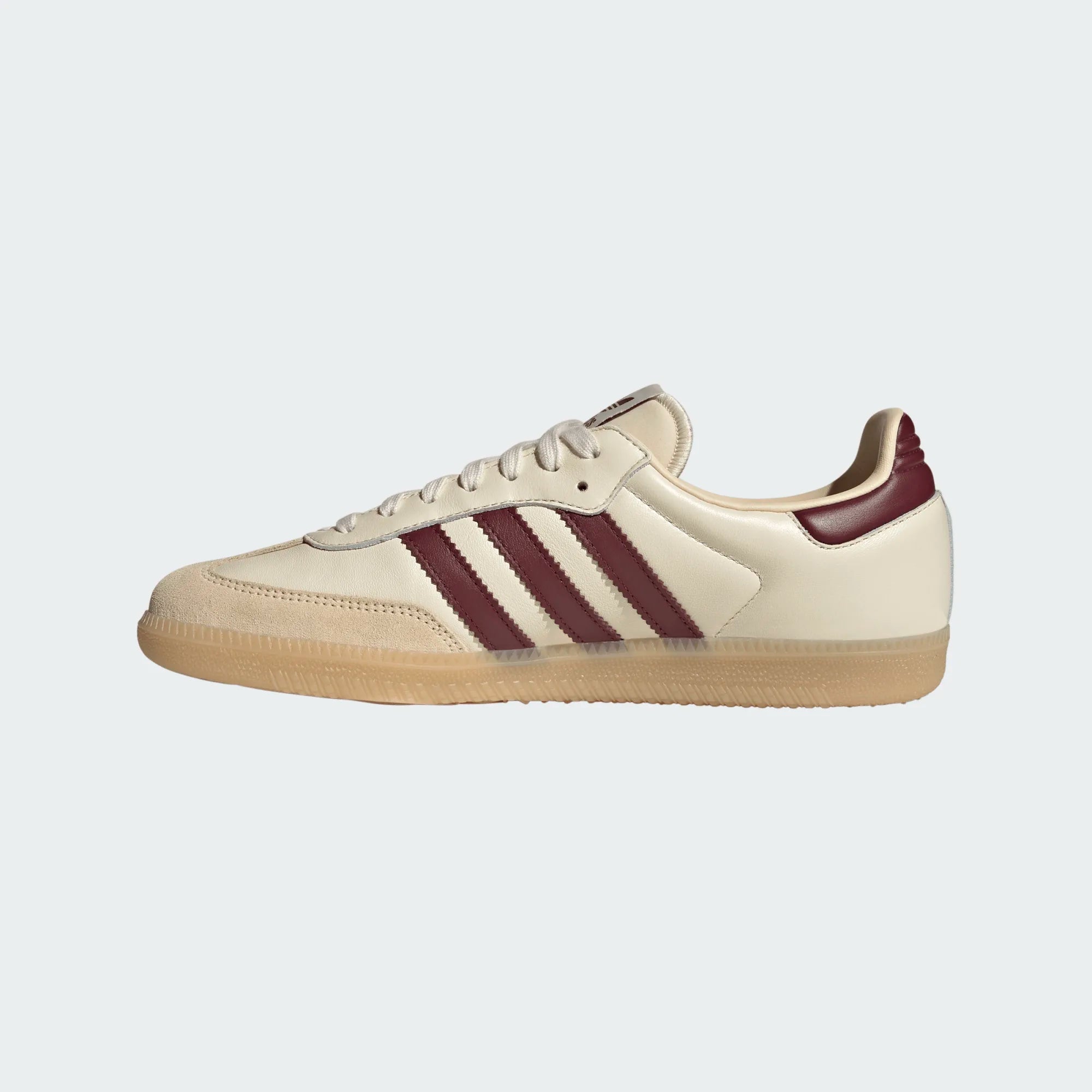 adidas Samba OG Shoes - Men's - Wonder White / Shadow Red / Gum - 11.5 adidas Samba OG Shoes - Men's - Wonder White / Shadow Red / Gum - 11.5