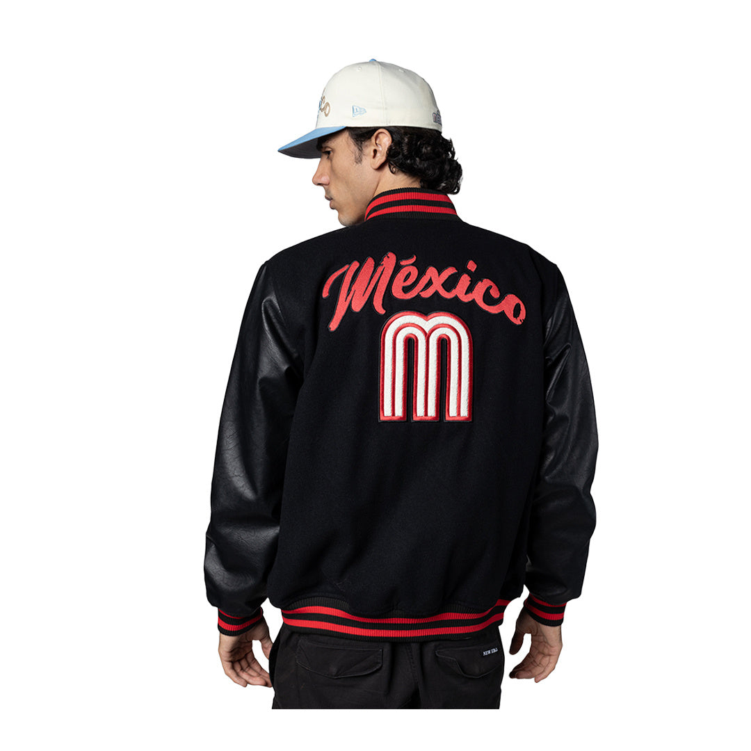 New Era Mexico Pre Lined Bomber Jacket