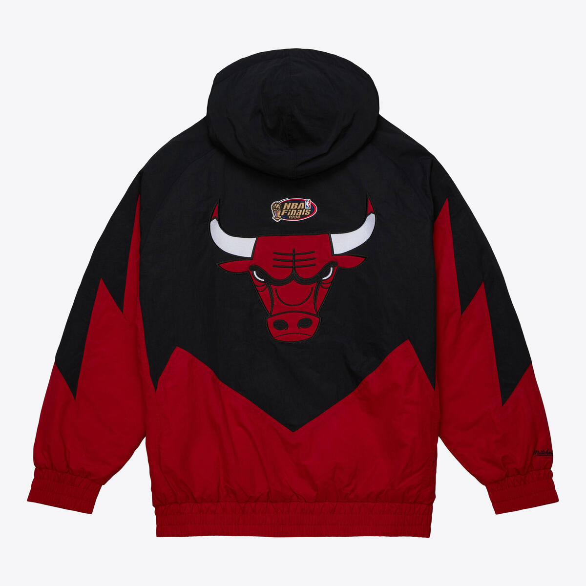M&N NBA Chicago Bulls Retro Full Zip Jacket 'Black/Red' – Top Fashion