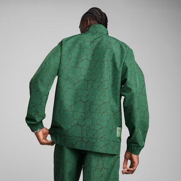 Puma X TMNT Puma Tech Relaxed Track Jacket 'Vine|630102-37|Top Fashion