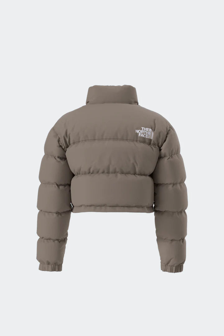 Wmns TNF Nuptse Short Jacket 'Mocha Brown|NF0A5GGEBOW|Top Fashion