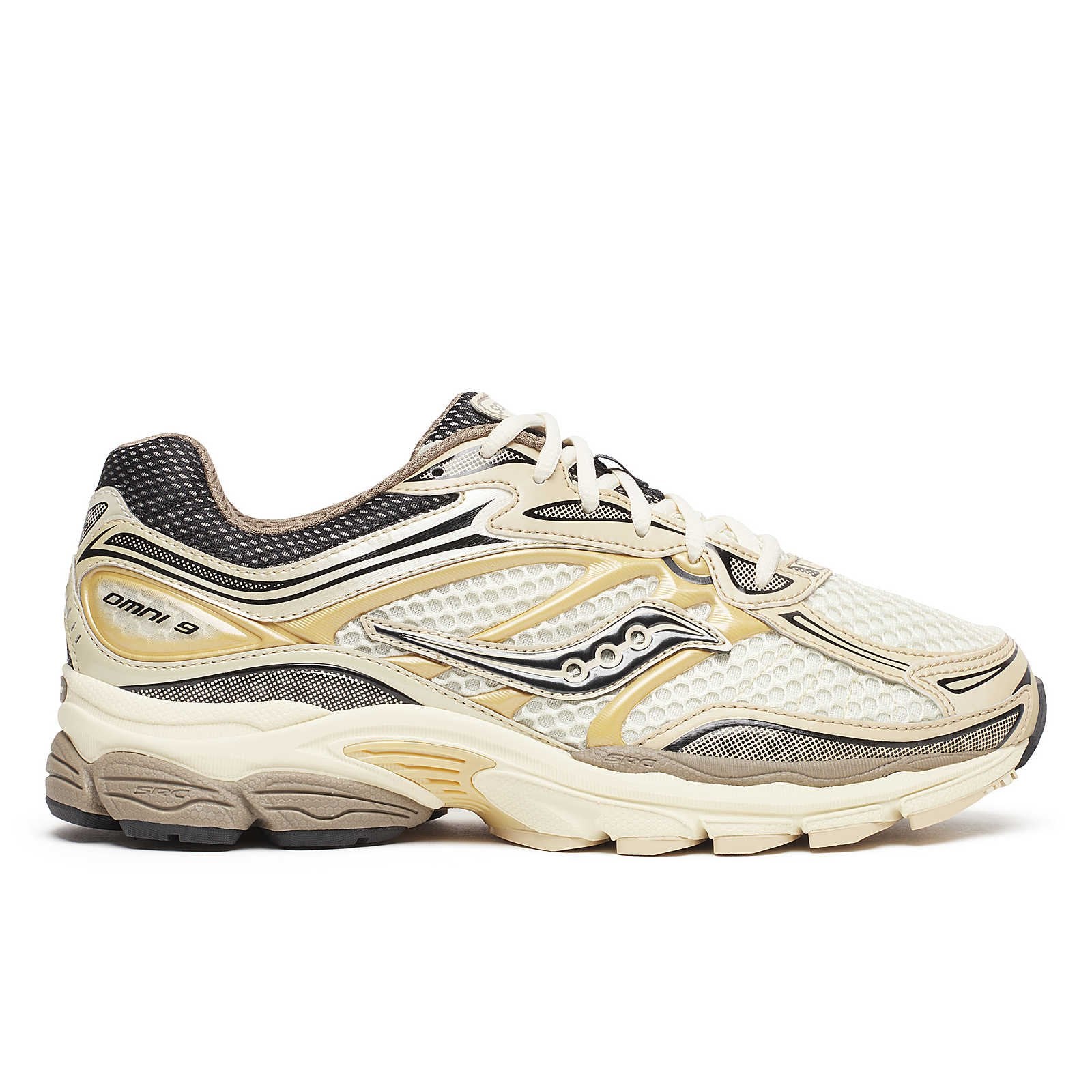 Saucony ProGrid Omni 9 Gold/Carbon Unisex Running Shoes 10 MRare Colorway PROGRID OMNI 9  main image 3