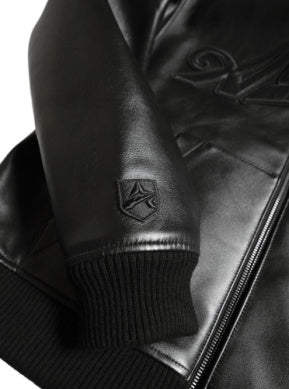 Avirex Nappa Hoodie 'Black|AVF241O21|Top Fashion