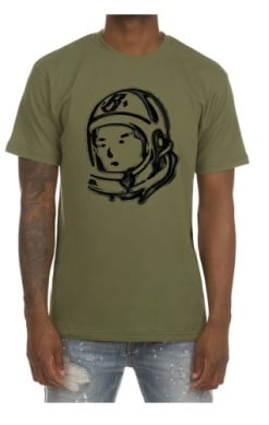 BBC Branded Helmet Tee 'Capulet Olive|841-9206-675|Top Fashion