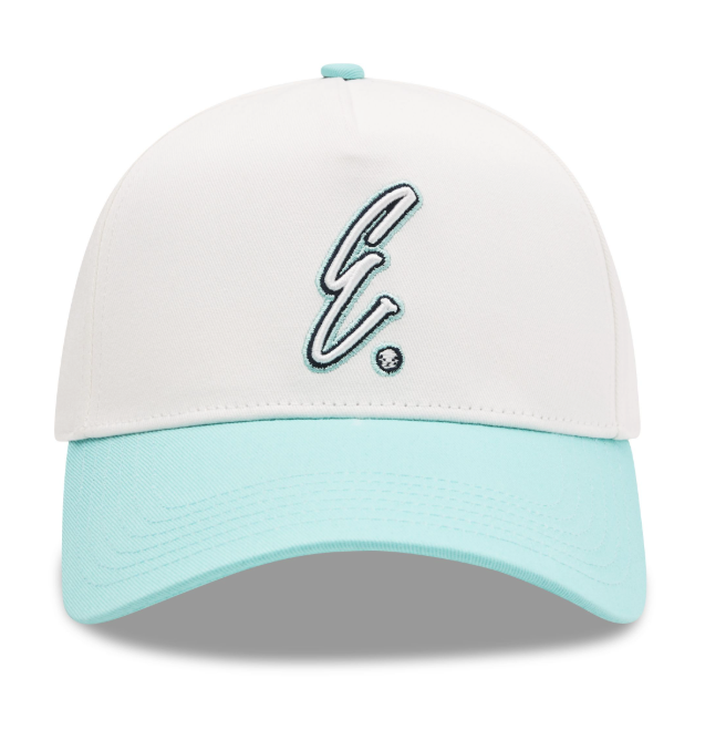 Eastside Golf 5 Panel 2 Tone Hat 'Bright WHT/Aqua Sky|EGMH7030