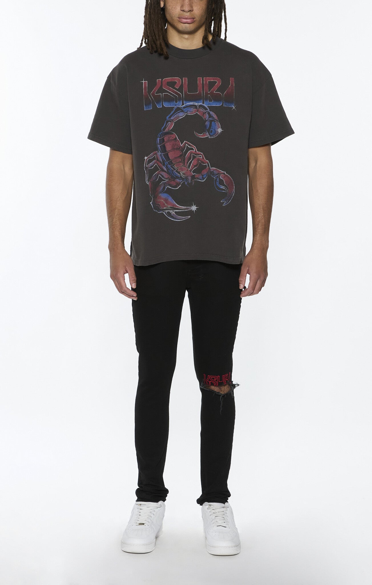 Ksubi Venom Ekcess Tee 'Faded Black|MPF25TE026-001|Top Fashion