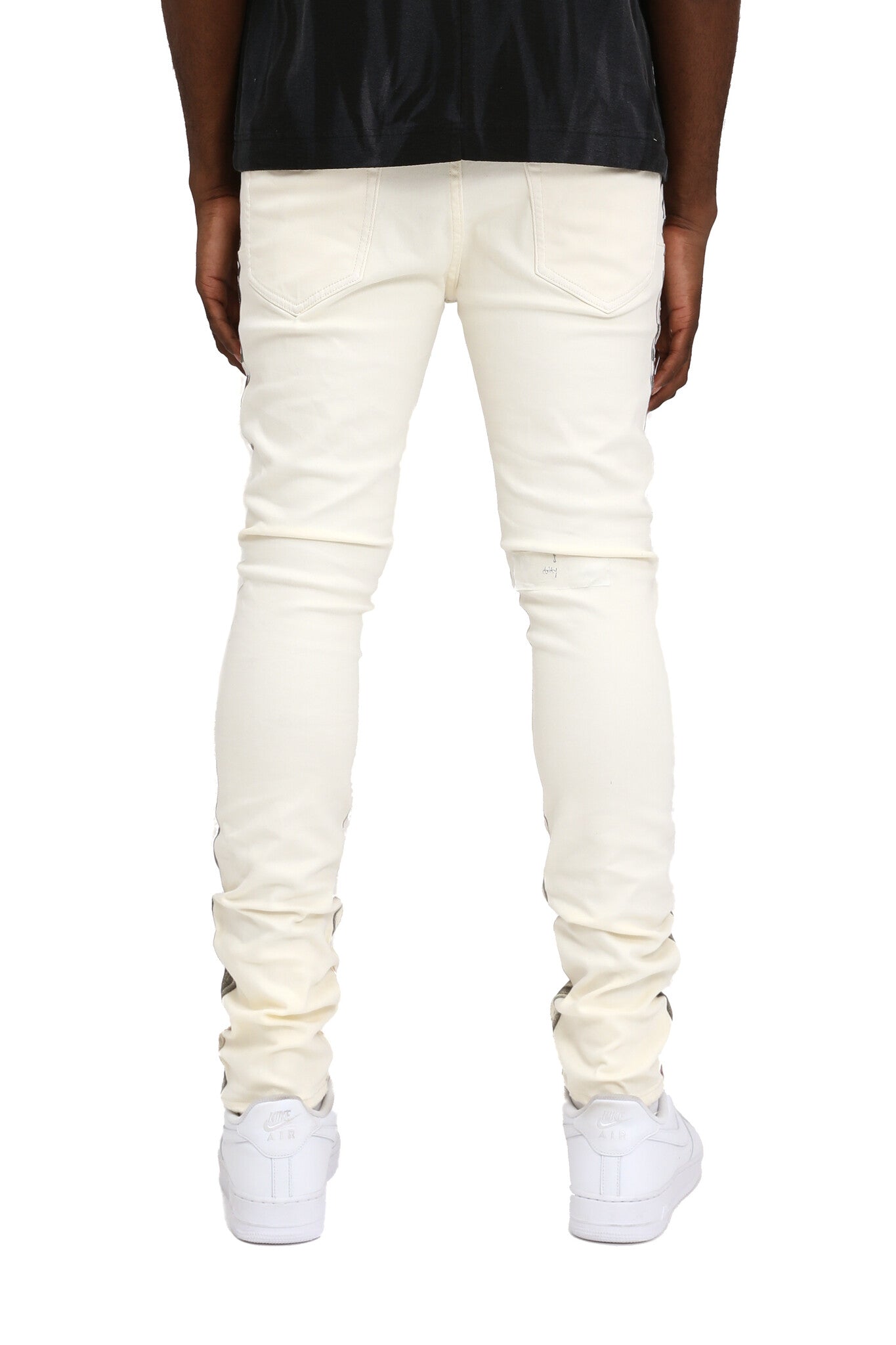 Purple Brand Reverse Black Foil SKN DEM Pant 'Off WHT|P001-SRVF325