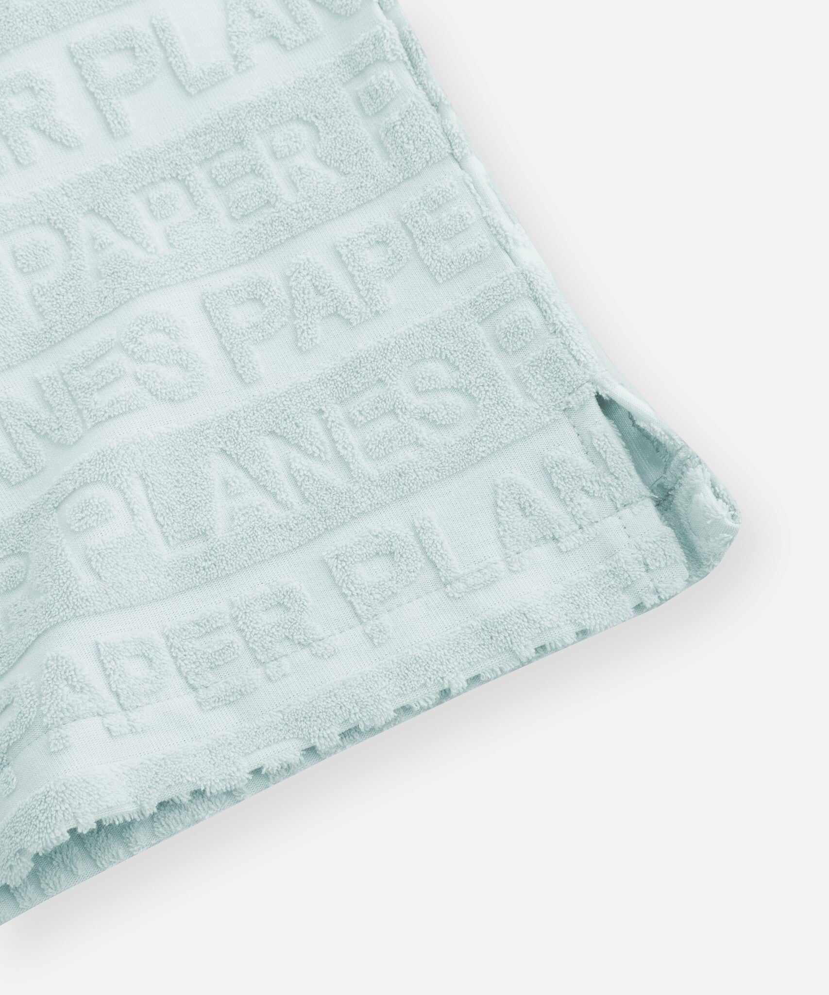 Paper Planes Beachfront Terry Cloth Button Down Shirt