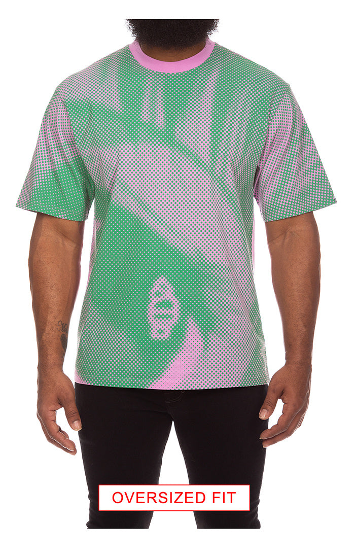 Icecream These Eyes Oversized Knit Tee