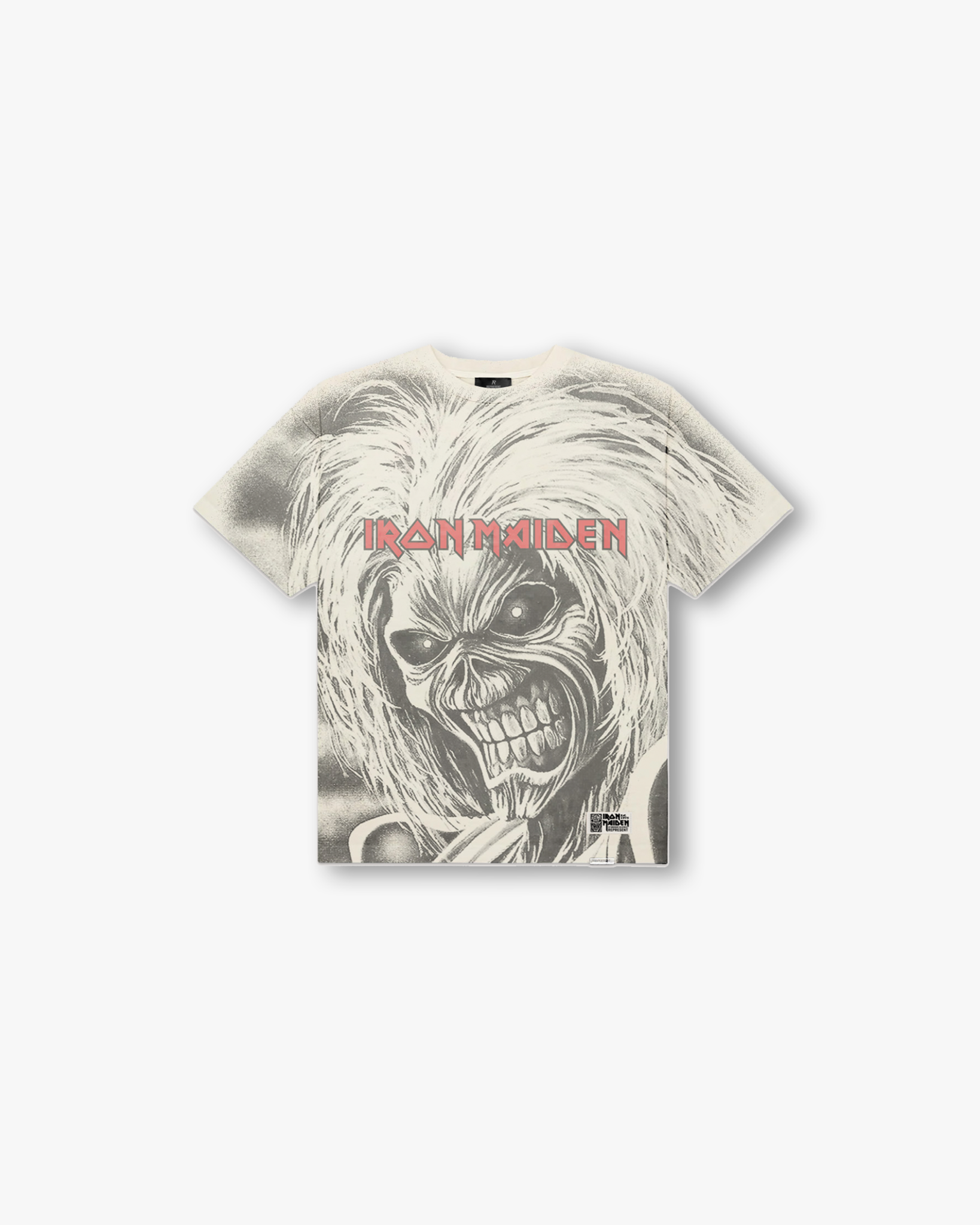 Represent Iron Maiden x Killers Tee 'Flat White|MLM100580-72|TF