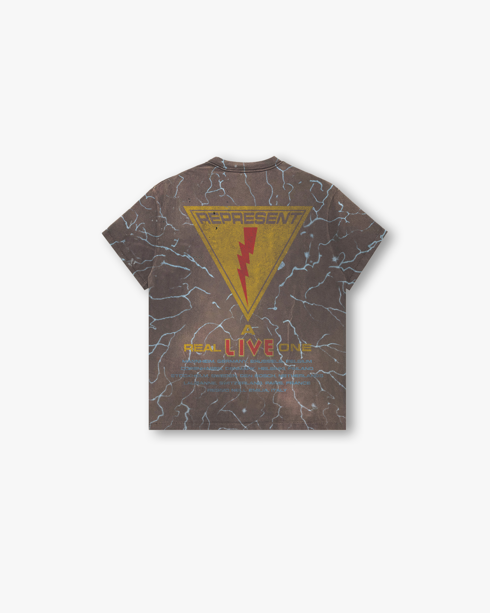 Represent Iron Maiden x A Real Live One Tee 'SNF Grey|MLM100587-17