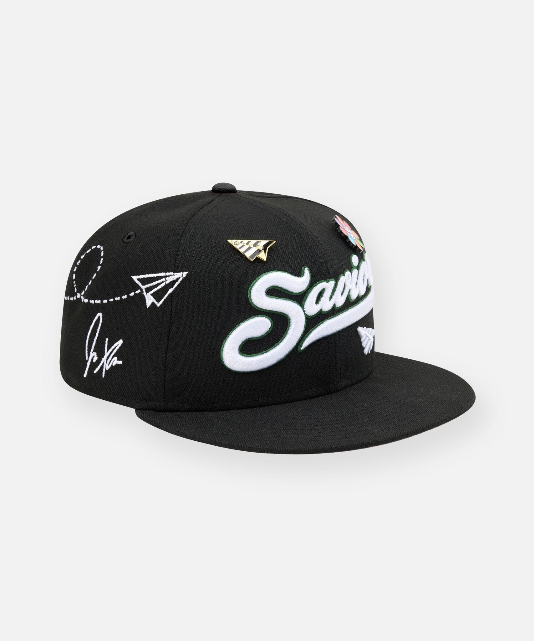 Jae Tips x Planes Savior 59Fifty Fitted Crown Hat 'Black|101373