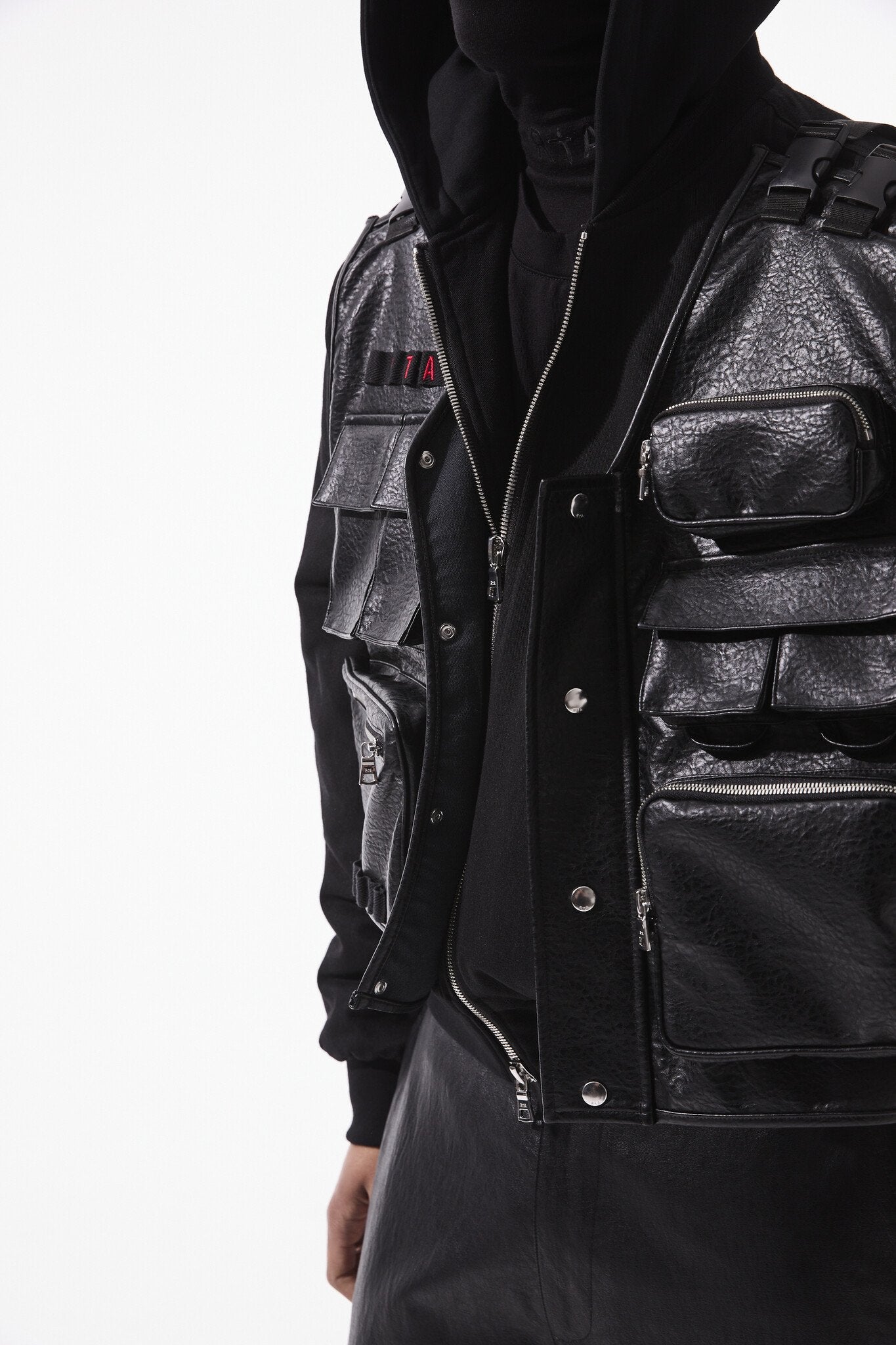 RTA Matte Black Tactical Geronimo Jacket