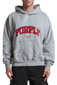 Purple Brand Midweight Fleece Pullover Hoodie