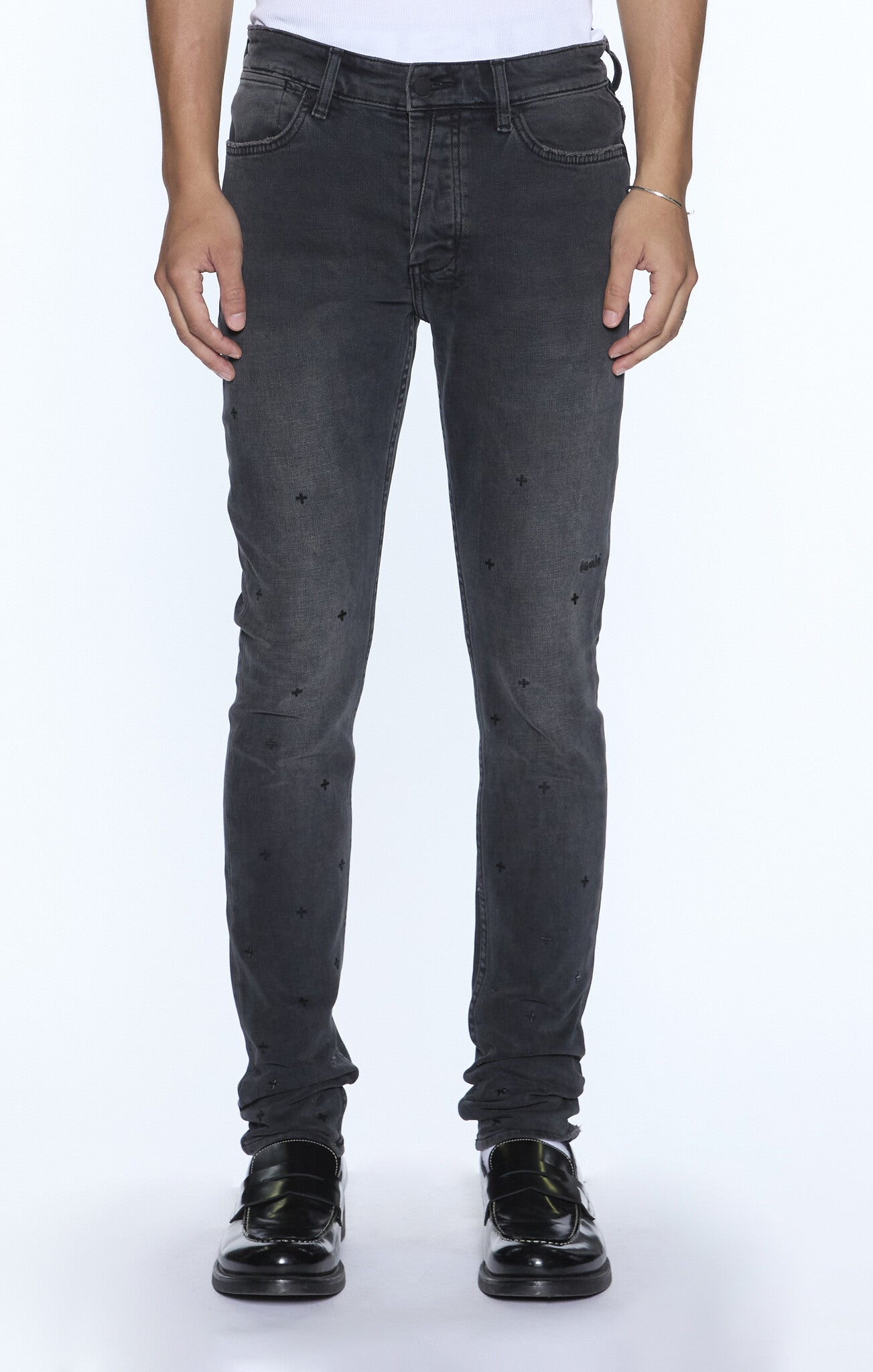 Ksubi Van Winkle 3rd Degree Black 99 Jeans 'Charcoal|MFA25DJ026