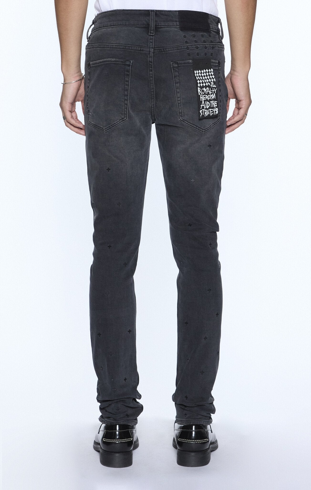 Ksubi Van Winkle 3rd Degree Black 99 Jeans 'Charcoal|MFA25DJ026