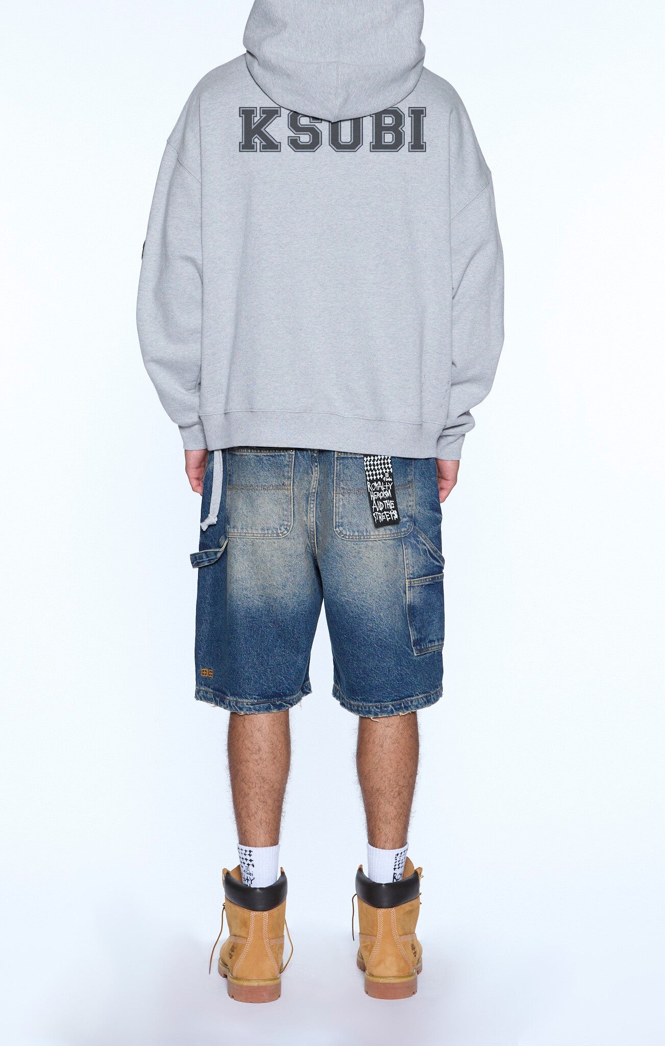 Ksubi Patched Ekcess Hoodie 'LGT Grey Marle|MFA25FL014-002|Top Fashion