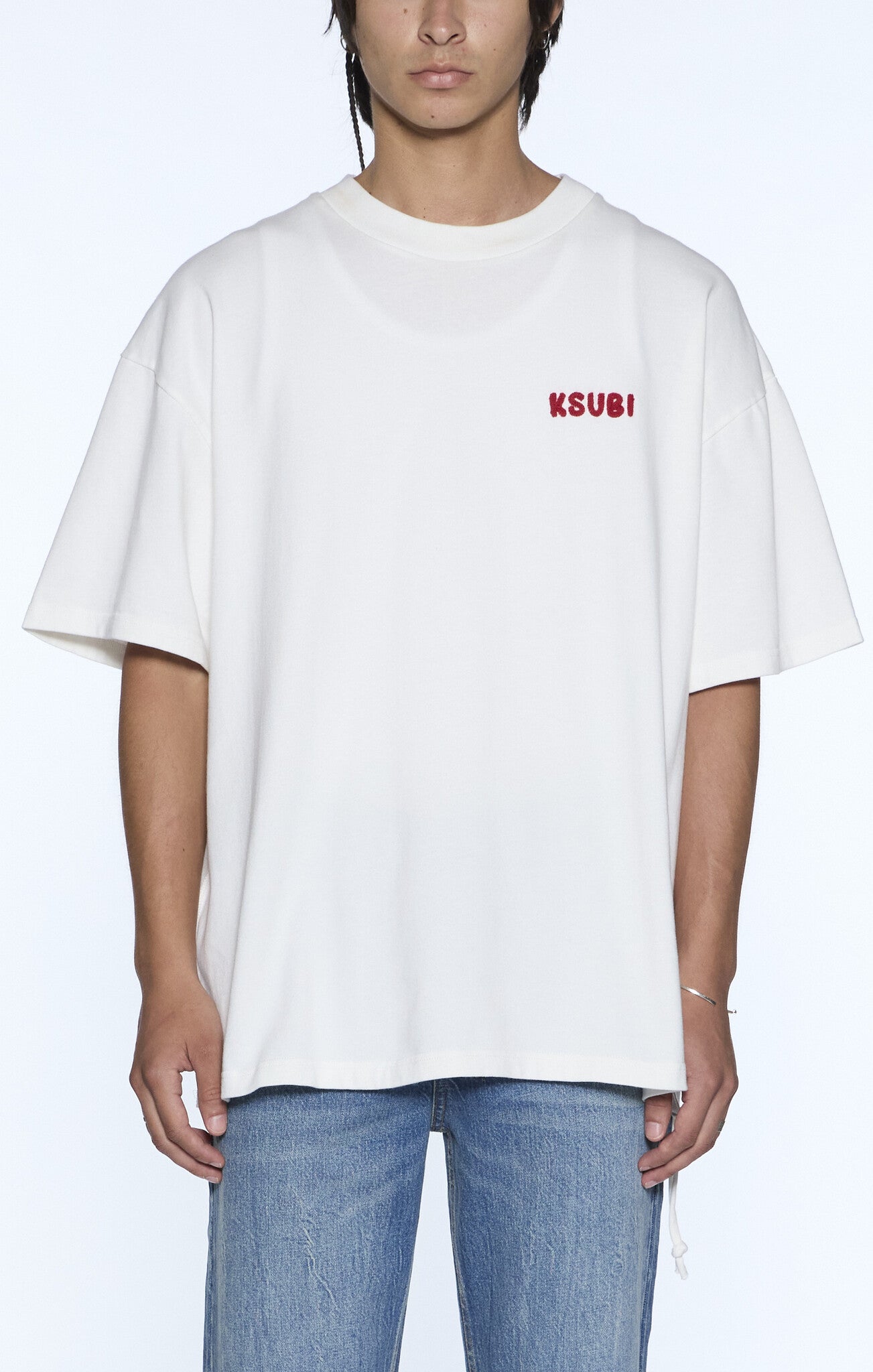 Ksubi Mekanik Ekcess Tee 'Vintage White|MFA25TE010-083|Top Fashion