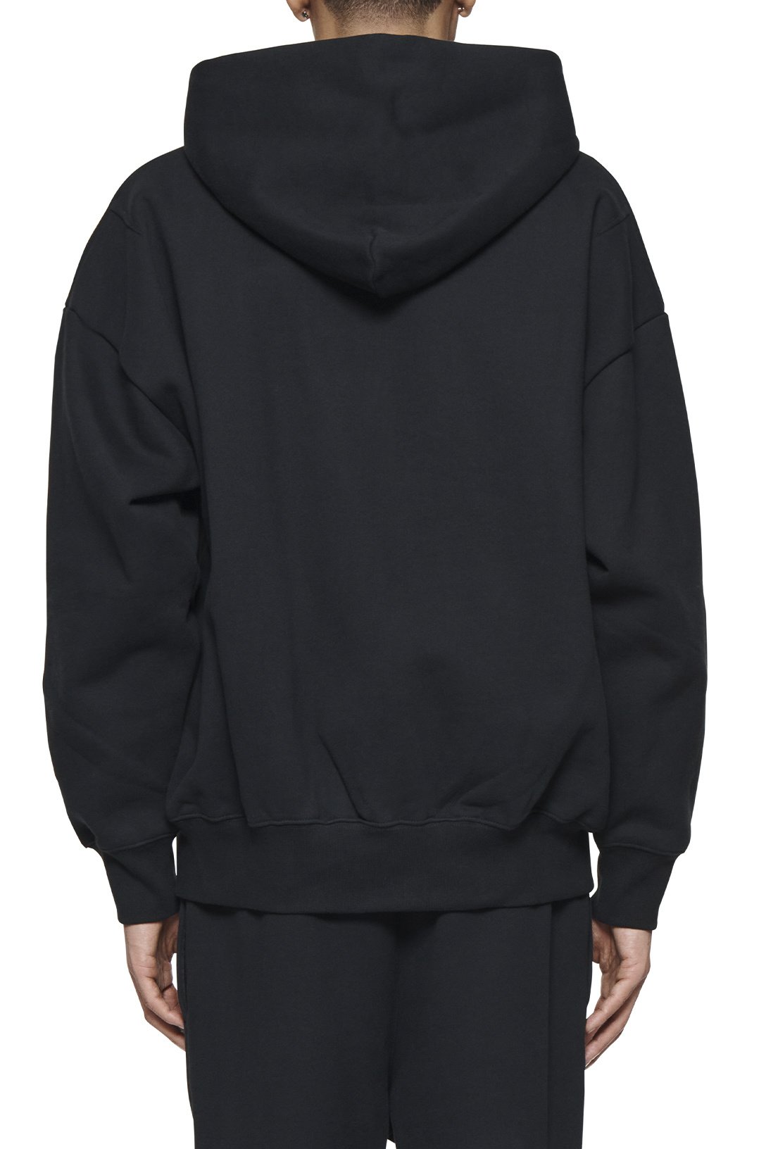 Purple Brand Heavy Fleece Zip Front Hoodie 'Black|P460-BSBB725|TF