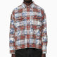 Purple Brand Plaid Embellished Shirt