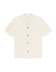 Les Deux Emmett Globe Knitted Short Sleeve Shirt