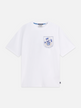 Scotch & Soda Front and Back Artwork Regular-Fit Tee