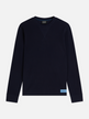 Scotch & Soda Waffle Regular-Fit Long Sleeve Tee
