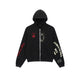 RTA Riko Half Half Zip Up Hoodie