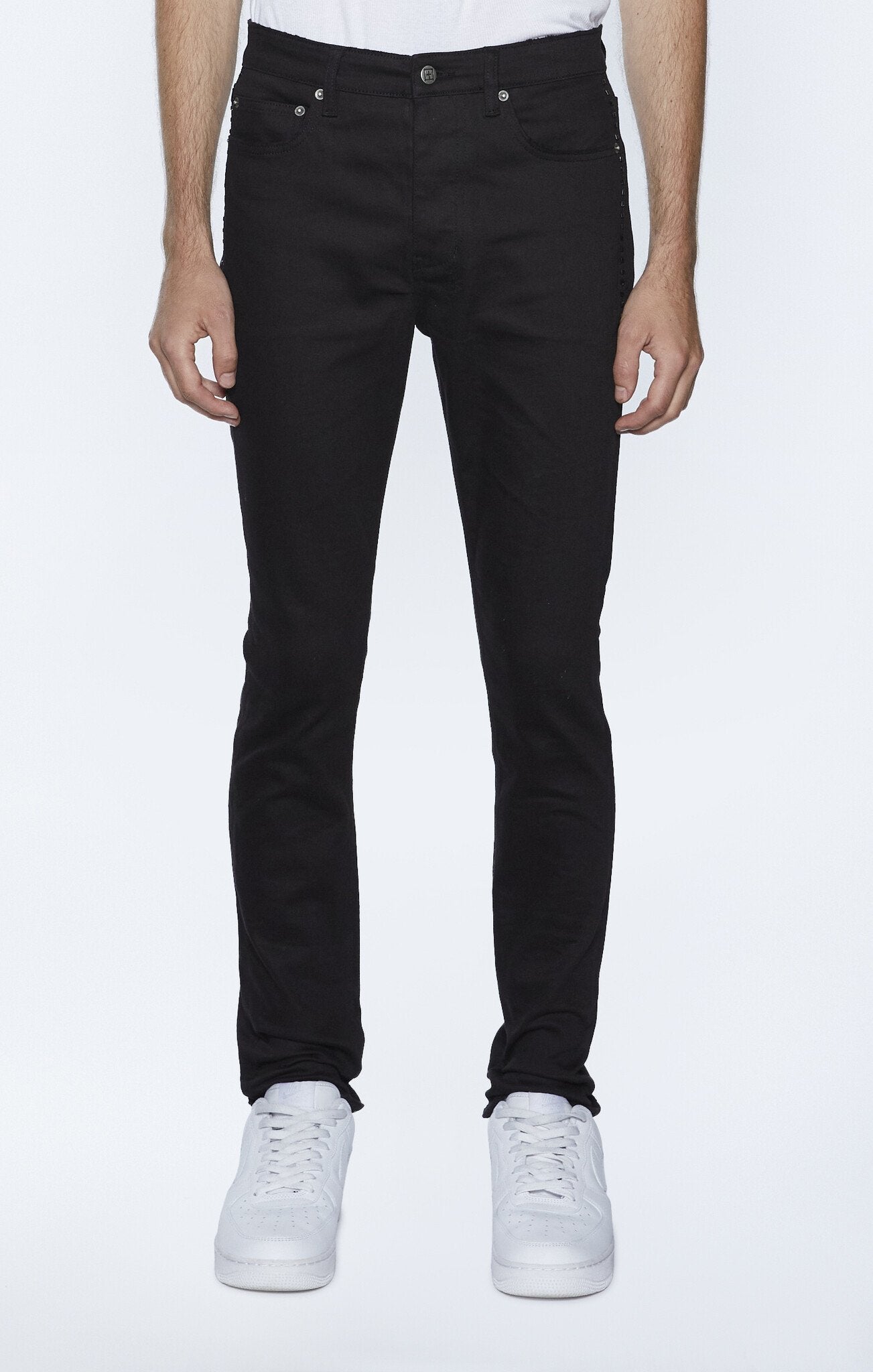 Ksubi Chitch Ace Black Metal Denim Pant 'Black|MFA24DJ052-001|TF